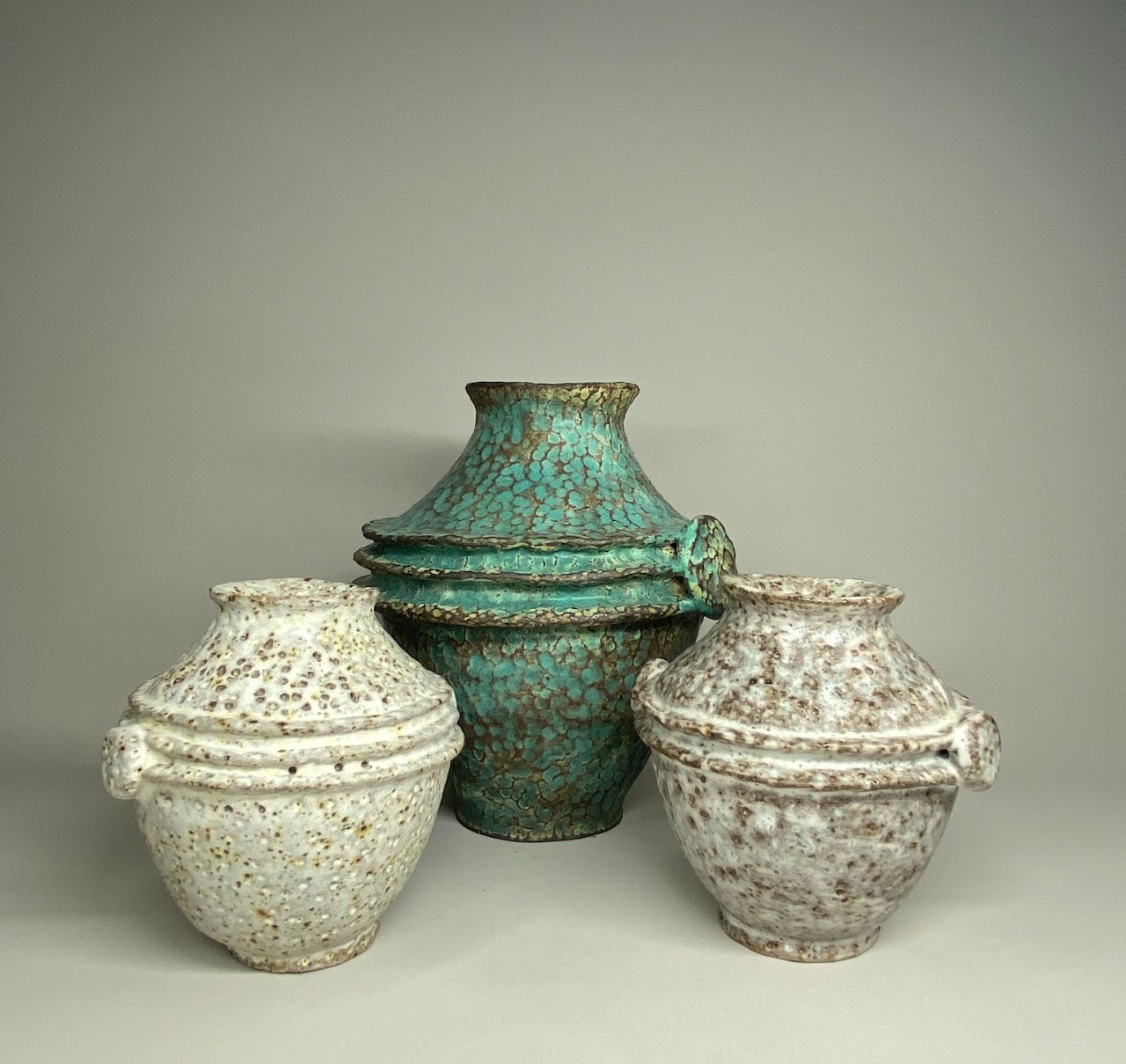 3 Pots With Side Buttons